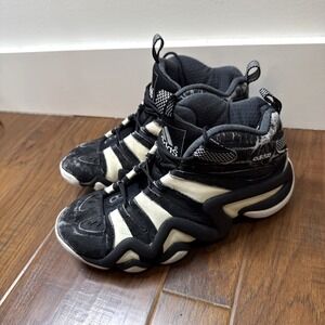 Vintage 1997 Adidas Kb8 Kobe Bryant Sneakers Mens 9.5 Black 045081‎ Basketball